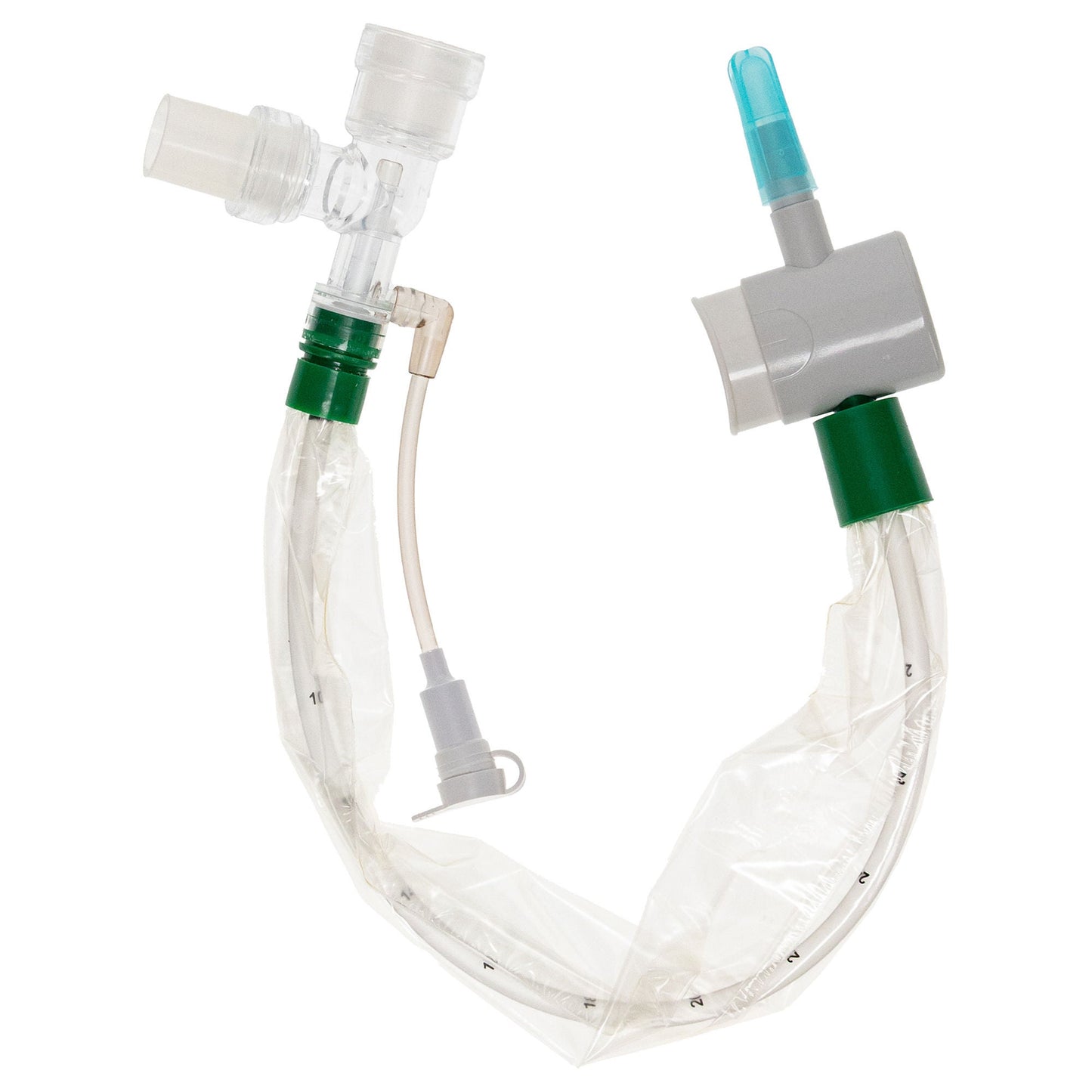 SUCTION SYSTEM, CLSD DBL SWIVLELBOW TRACH 14FR 4.6MM (20/CS