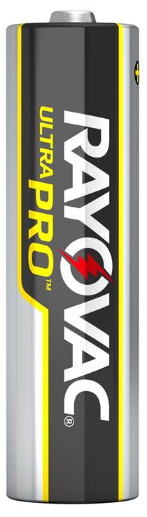 BATTERY, ALKALINE ULTR PRO AAACONTRACTOR PK (24/PK 12PK/CS)