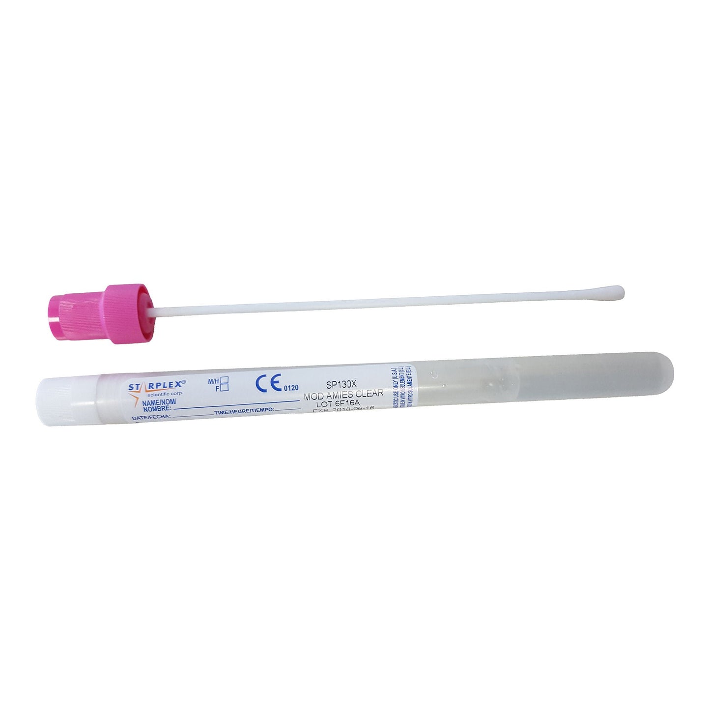 SWAB, AMIES W/O CHARCOAL RAYON(50/PK 10PK/CS)