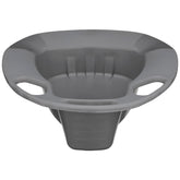 BEDPAN, STACKABLE GRAPHITE 55OZ (50/CS)
