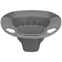 BEDPAN, STACKABLE GRAPHITE 55OZ (50/CS)