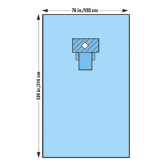 SHEET, THYROID 76"X120" (13/CS)