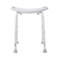 BENCH, BATH W/O BACK ALUMINUM FRAME 300LBS
