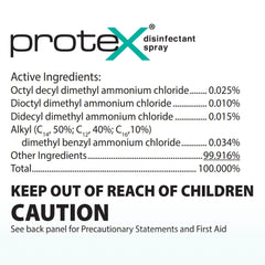 DISINFECTANT, PROTEX ONE STEP SPRAY 12 OZ (4DZ/CS)