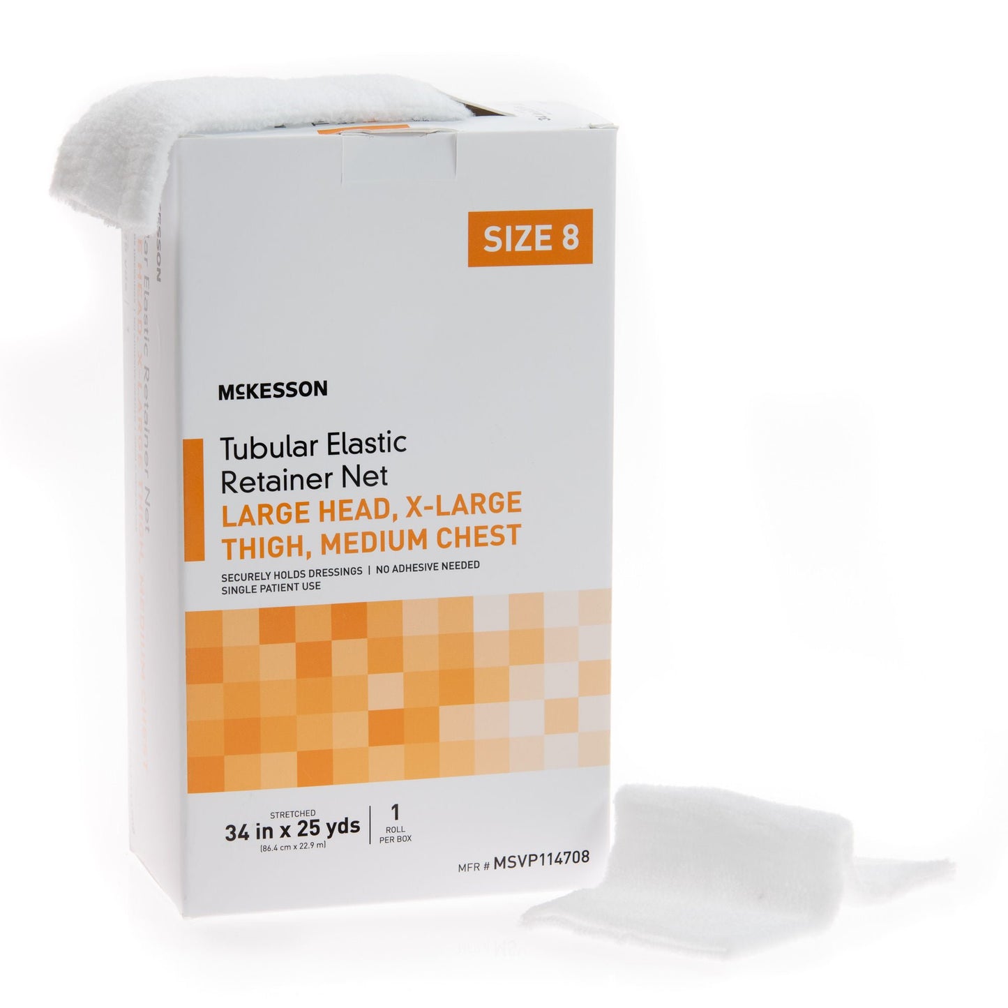 DRESSING, TUBULAR ELAS NET SZ8(1EA/BX 10BX/CS)