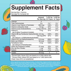SUPPLEMENT, GUMMIE KID MULTIVITMN-SUG/FREE (60/BT 6BT/CS)