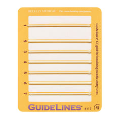 GRID, CT BIOPSY GUIDELINES W/7RADIOPAQUE LNS 4"X5" (20/CS)