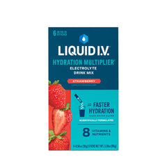LIQUID IV, PDR HYDRATION STRWBRY (6/BX 12BX/CS)