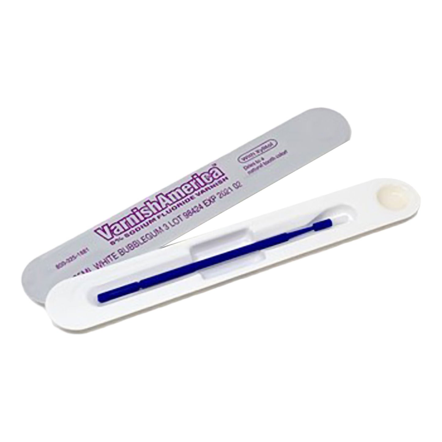 VARNISH, TOOTH WHT AMERICA BUBBLE GUM .25ML (200/BX)