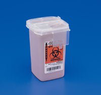 CONTAINER, SHARPS TRANS 1QT RECYC (100/CS)