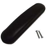 PAD, ARMREST F/WHEELCHAIR BLK 9" D/S