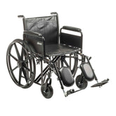 WHEELCHAIR, SENTRA EC DTCHBL FULL ARM ELEVATING LG RST