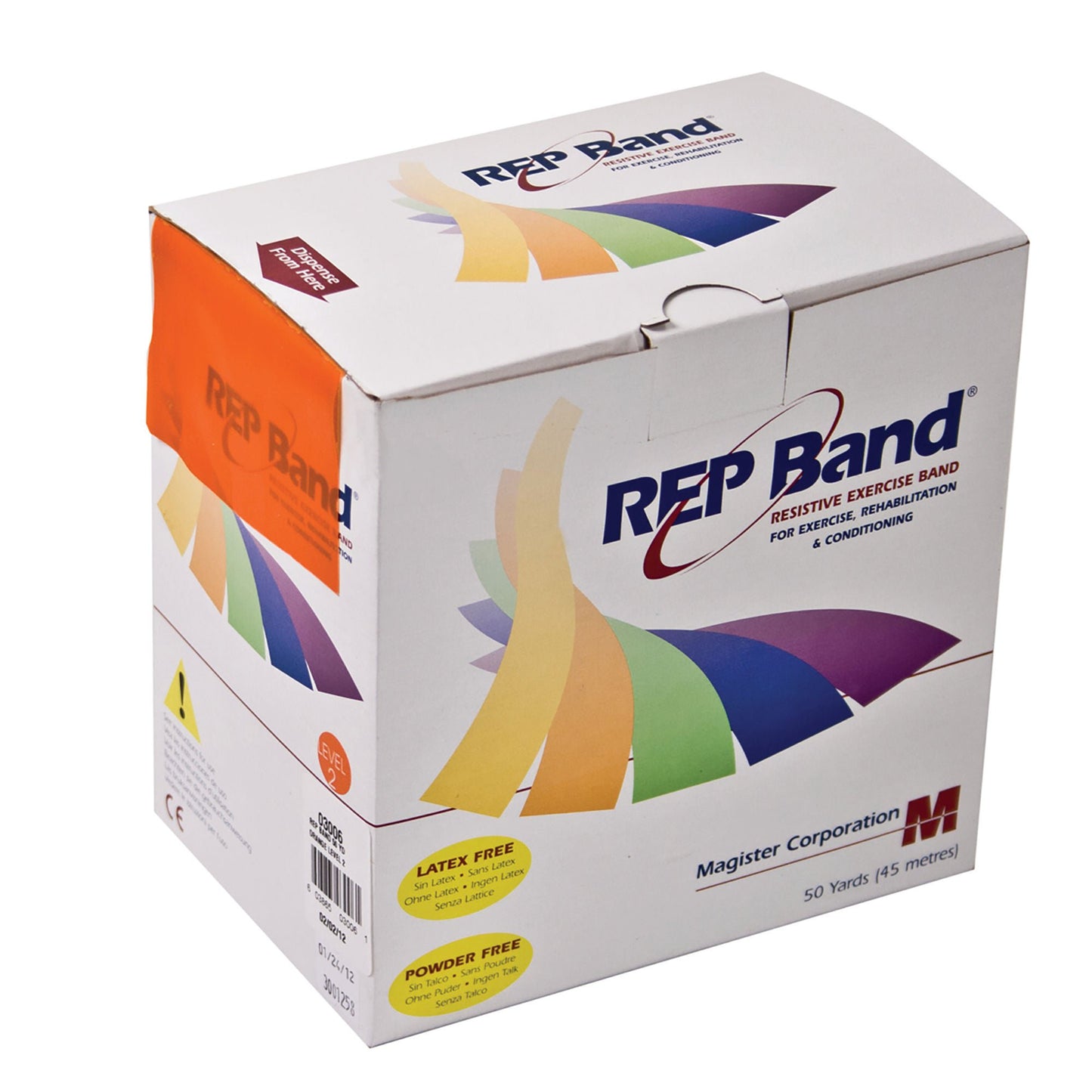 THERABAND, REP BAND ORG 50YDS