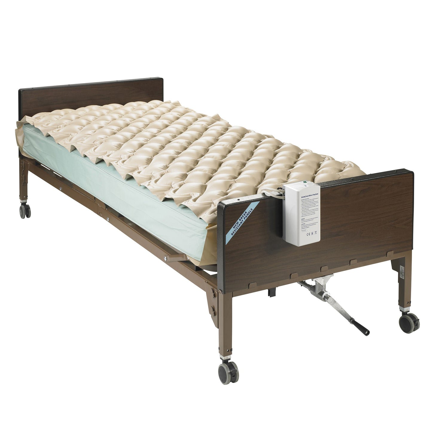 PUMP/PAD SYSTEM, W/END FLAP F/1400E BED 34X78X2.5