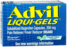 ADVIL LIQGEL, CAP 200MG (20/BT) 9PFIZ