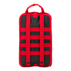 FIRST AID KIT, MYFAK LG STD 200PC NYLON BG RED 14X8.75X6"