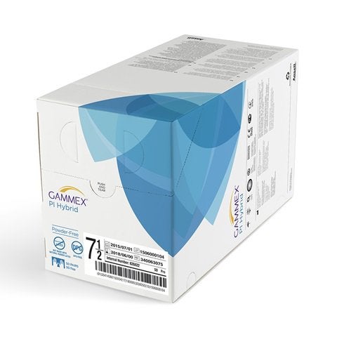 GLOVE, SURG PLYISO/PLYCHPRN 7.5 STR2 TXT CHEMO (50PR/BX 4BX/