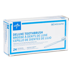 TOOTHBRUSH, DELUXE IND WRAPPEDWHT (144/GR)