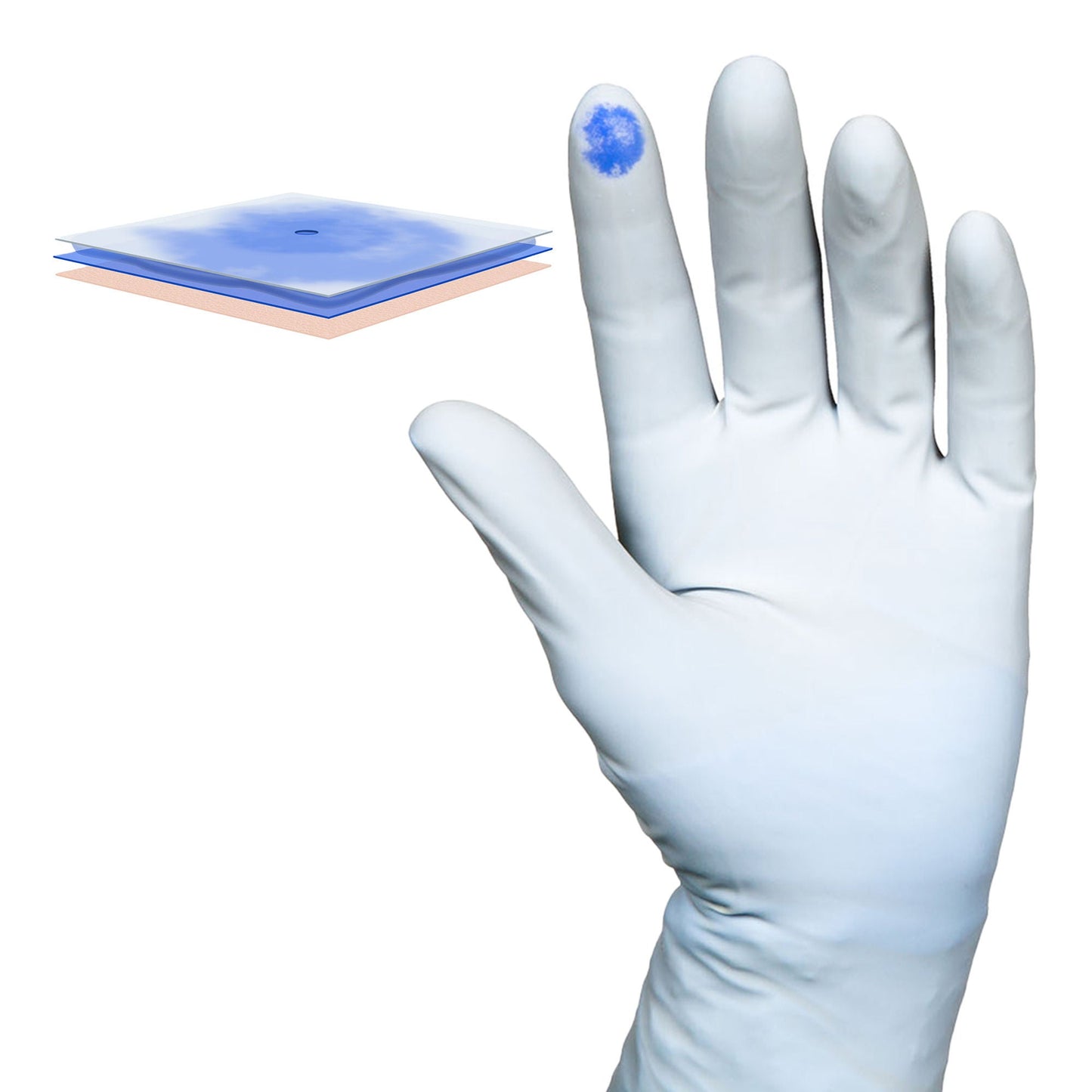 GLOVE, SURG PLYISO 6.5 STR2 TXT (50PR/BX 4BX/CS)