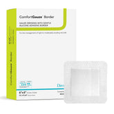GAUZE, BORDERED COMFORTGAUZE 6X6" (25/BX)