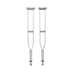 CRUTCH, ALUM PSH-BTN ADJ TALL ADLT 350LB (8PR/CS)