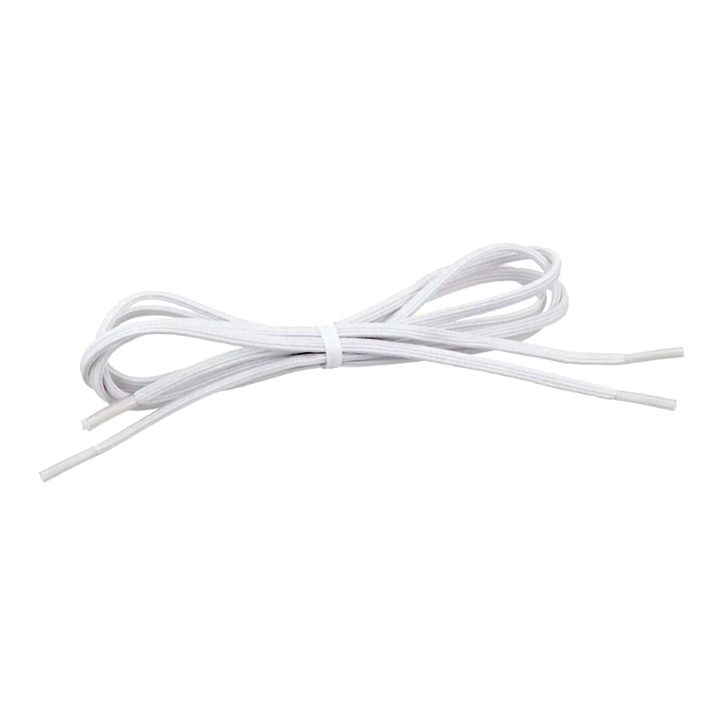 LACES, SHOE TYLASTIC WHT 26"X5/16" (2PR/PK)