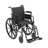 WHEELCHAIR, LIGHTWEIGHT CRUISER III 20" 300LB CAP