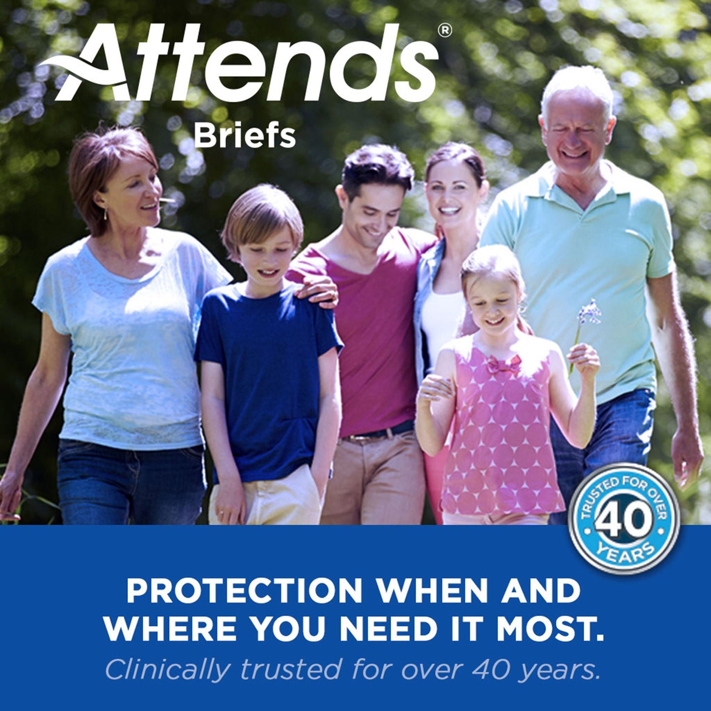 BRIEF, INCONTINENCE ATTENDS S M (24/BG 4BG/CS)