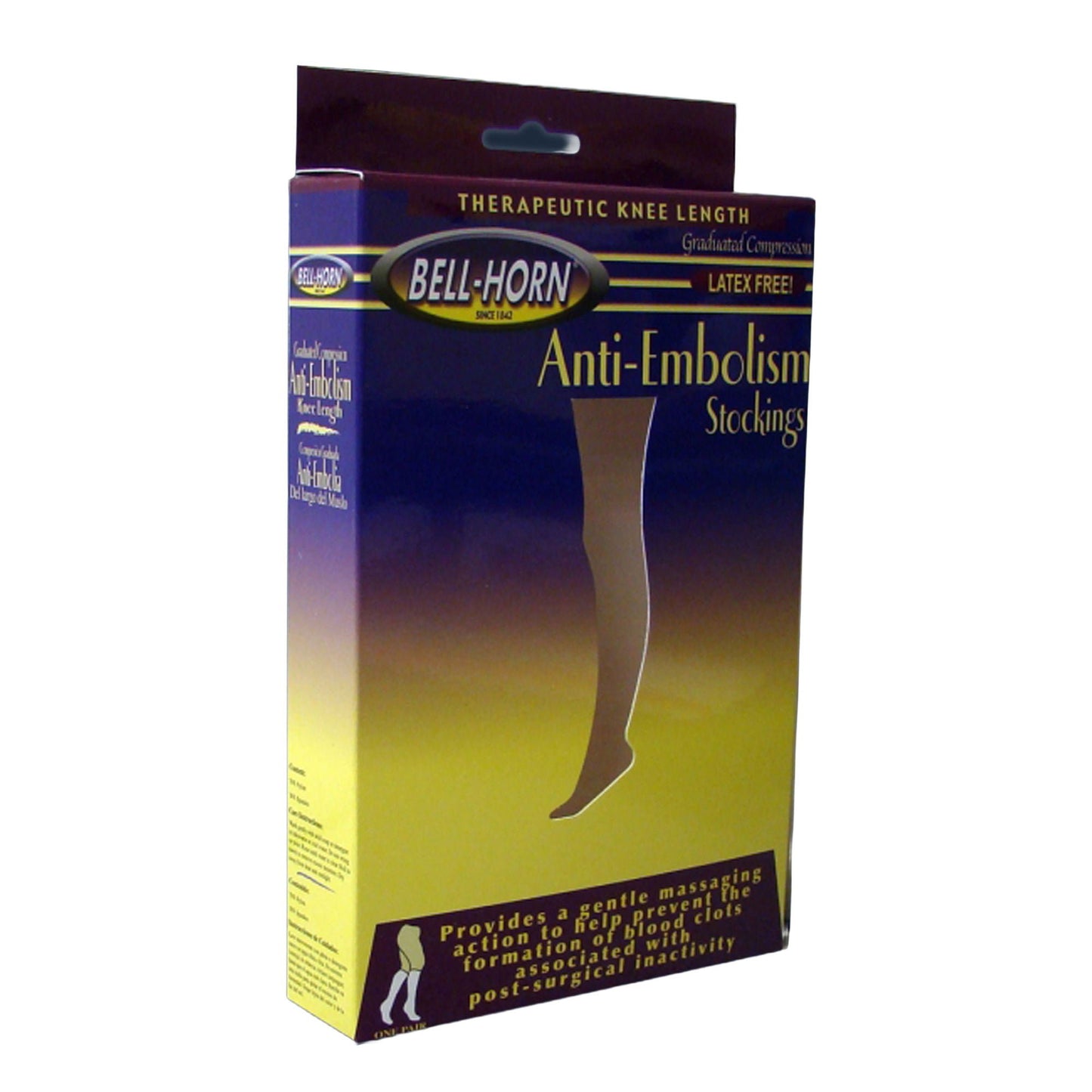 STOCKING, ANTI-EMBOLISH BLK MED EC
