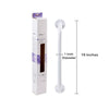 BAR, GRAB MOUNT PDR COATED WHT16" (3/CS)