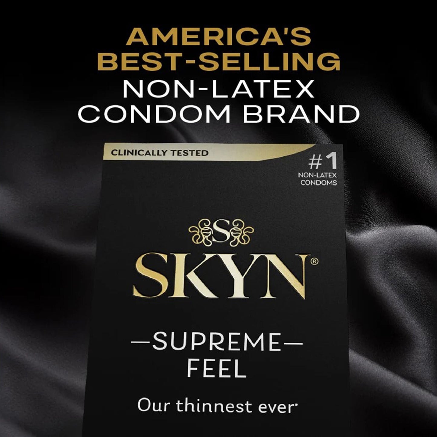 CONDOM, SKYN SUPREME N/LATEX (30/BX 24BX/CS)