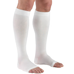 STOCKING, COMPRS BELOW KNEE OPEN TOE 20-30MMHG XLG