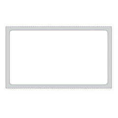 LABEL, DIRECT THERMAL PERM PAPER WHT (1100/RL 8RL/CS)