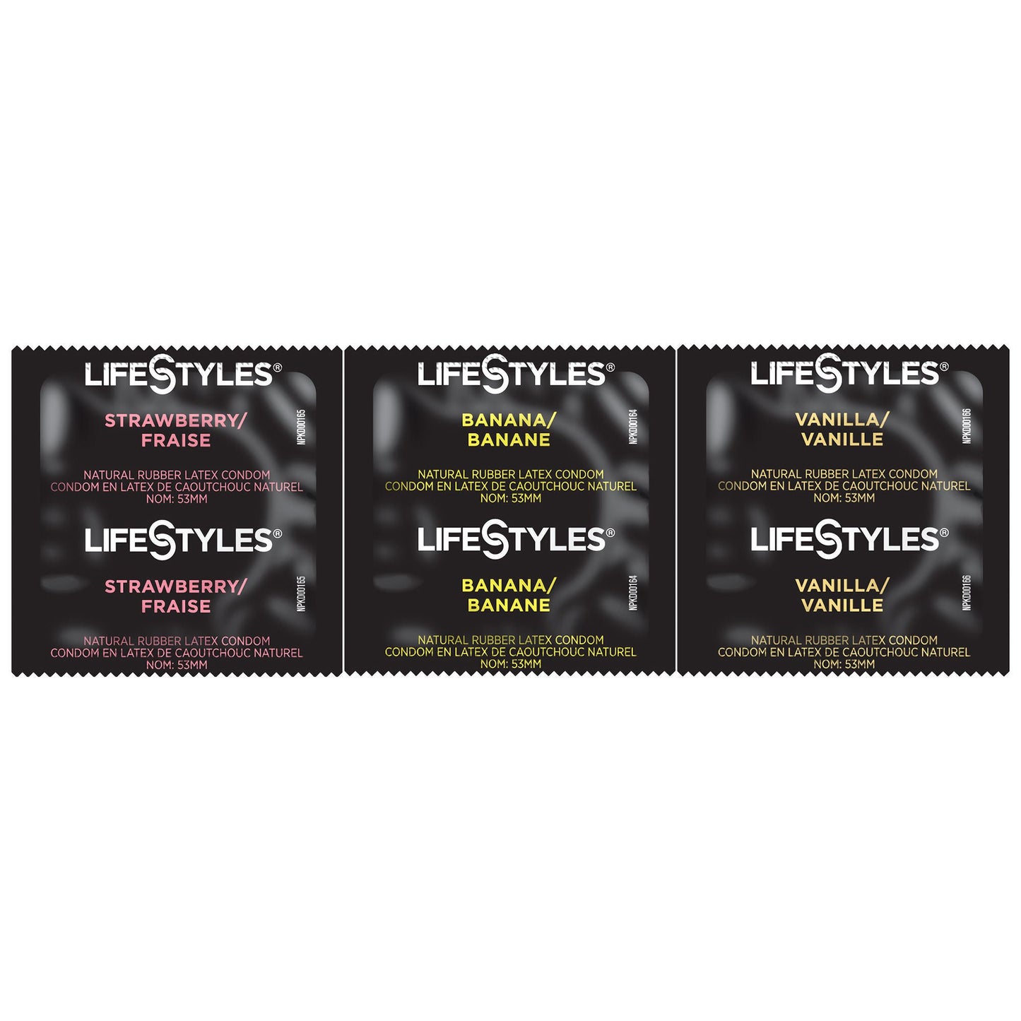 CONDOM, LIFESTYLES ASTD FLAVOR(1008/CS)