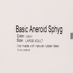 SPHYG, STD ANEROID LF NVY LG ADLT
