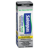 SALONPAS, ROLL ON LIDOCAINE PLUS PAIN 3OZ (3/PK 12PK/CS)