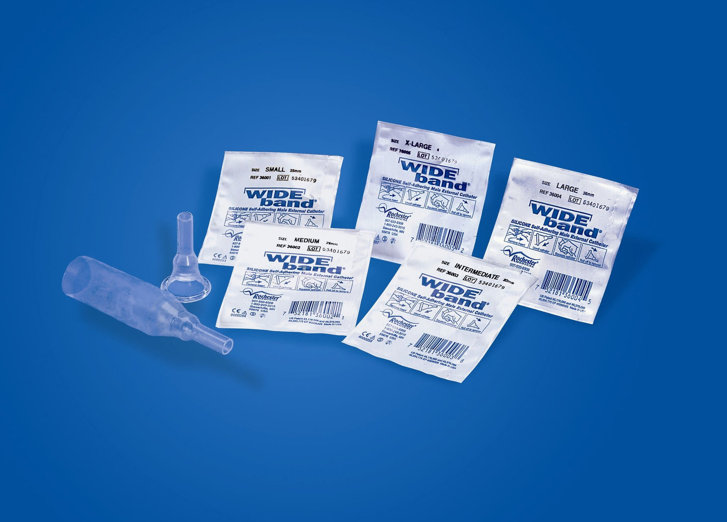 CATHETER, EXTERNAL W/WIDE BANDML (30/BX) RCHMED