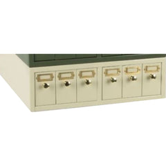CABINET, STORAGE MICROSCOPE SLIDE TAN