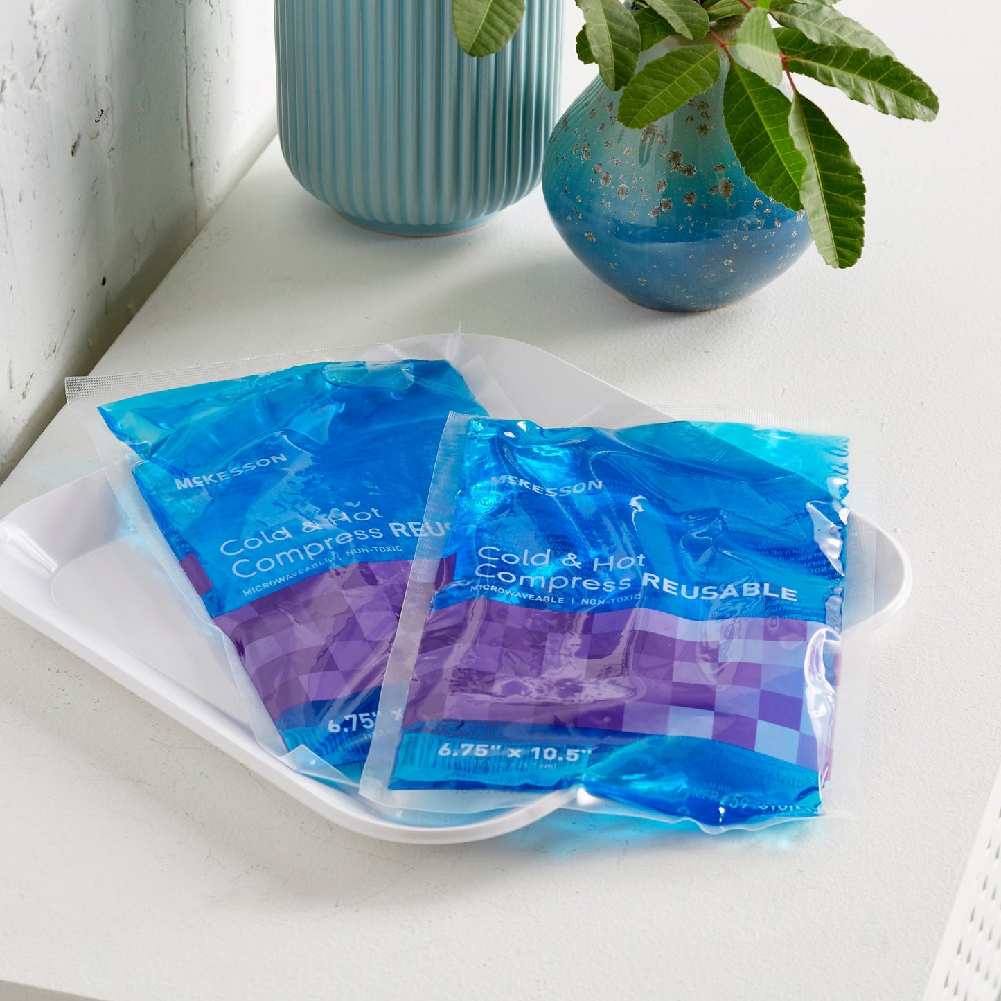 COMPRESS, REUSABLE HOT/COLD 6"X10.5" LF (24/CS)