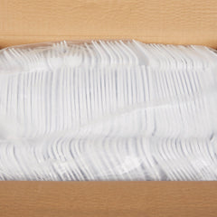 FORK, PLASTIC HVY WGHT WHT (1000/CS)