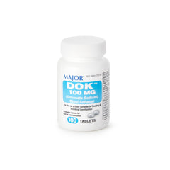 DOK, TAB 100MG DOCUSATE SODIUM(100/BT)