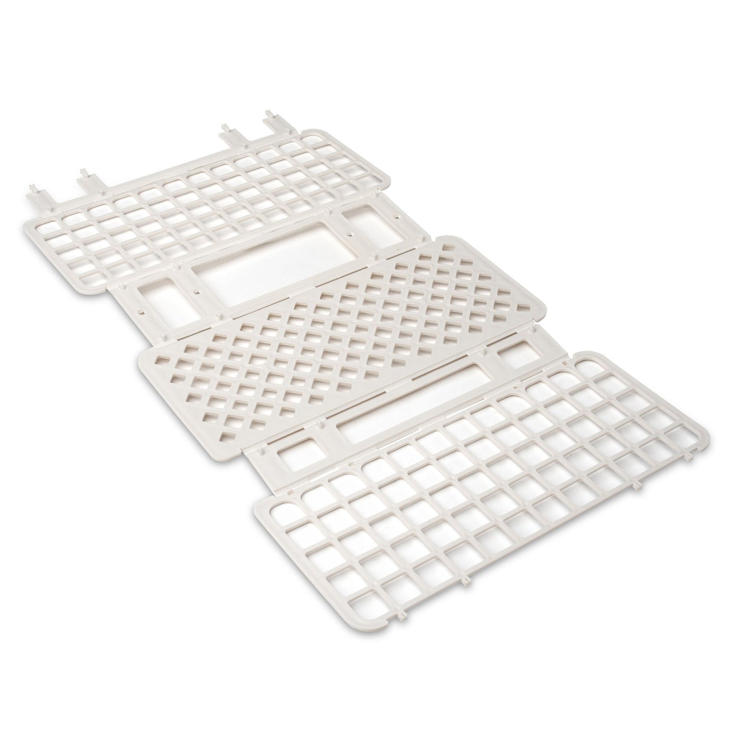RACK, TUBE FOLD & SNAP 60PLACEWHT 16MM