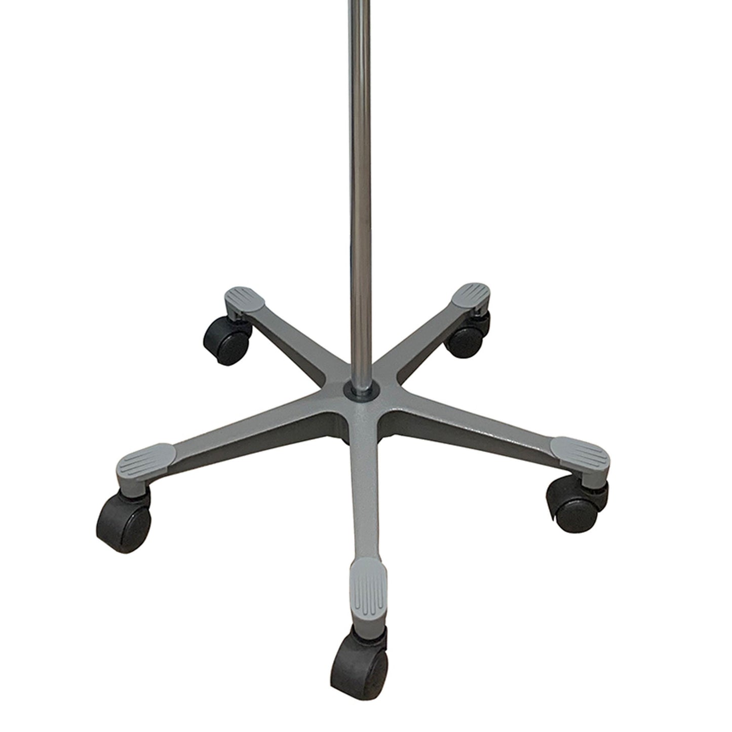 POLE, IV 2HOOK 5LEG BASE