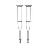 CRUTCH, ALUM PSH-BTN ADJ ADLT 350LB (8PR/CS)