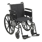 WHEELCHAIR, FLIP ARM 18"