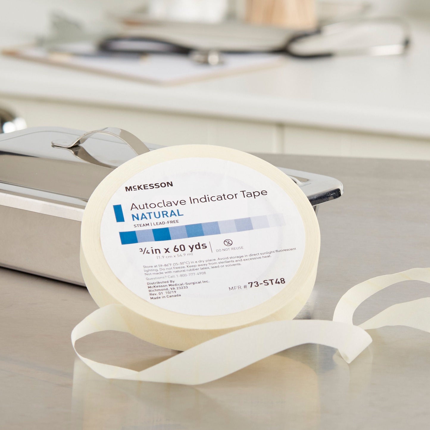 TAPE, INDICATOR STM 3/4" (24/CS)