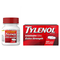 TYLENOL, CAP XSTRENGTH 500MG (100/BT)