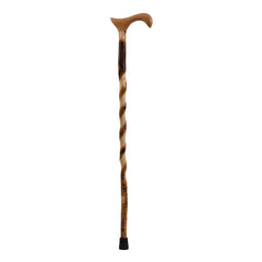 CANE, WOOD BRAZOS 34 DERBY HANDLE TWISTED 34"