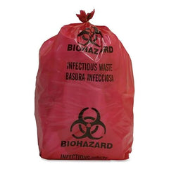 BAG, BIOHAZARD RED 5GL (20/RL 10RL/PK)