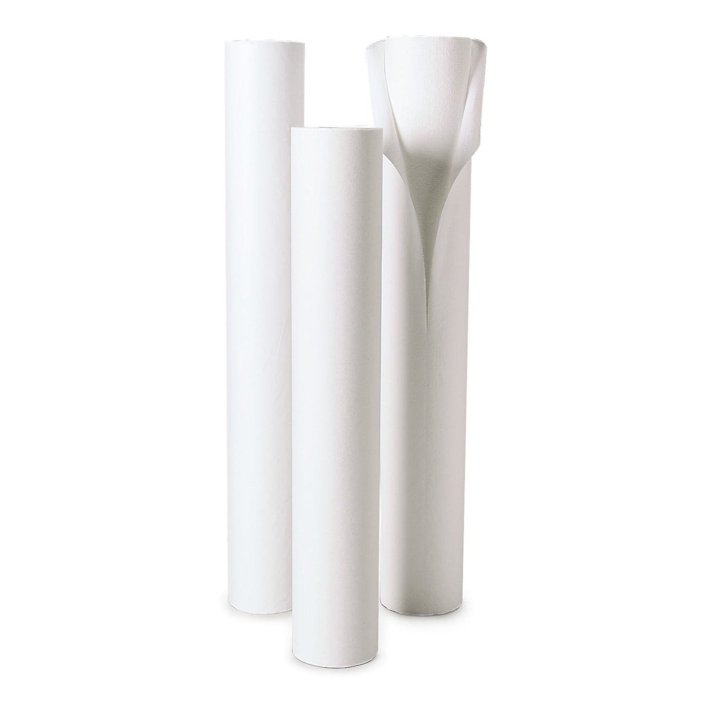 PAPER, TABLE CREPE/POLY W/PERF18"X100' (12RL/CS)
